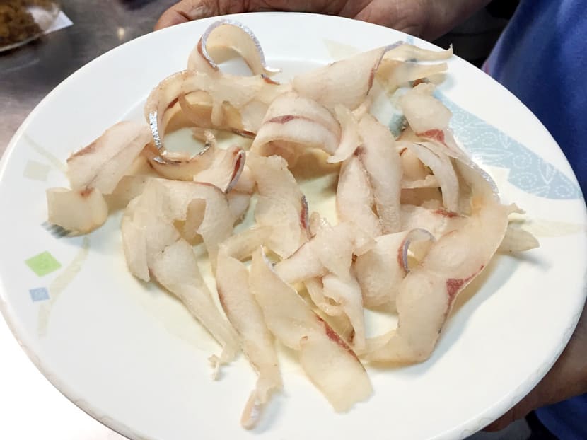 Slices of raw fish. Photo: Stacey Lim/TODAY