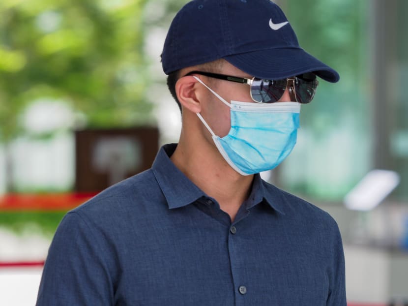 Lee Yan Ru outside the State Courts on Sept 7, 2020. Lee Yan Ru outside the State Courts on Sept 7, 2020.