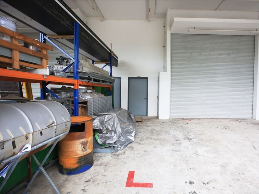 The office of Royal House (The Rome Gallery) seen shuttered on Sept 20. Photo: Koh Mui Fong/TODAY