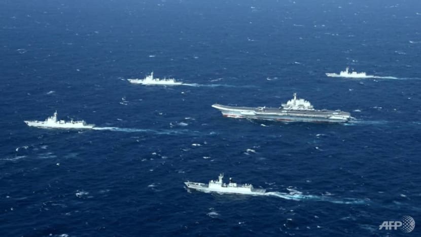 China's massed drills near Taiwan take aim at Washington audience