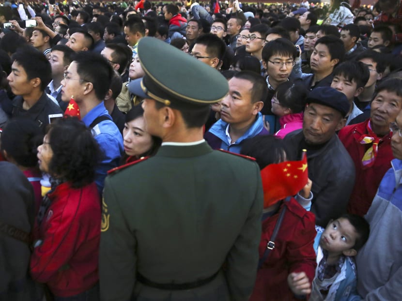 Gallery: Tight security marks China’s birthday celebration