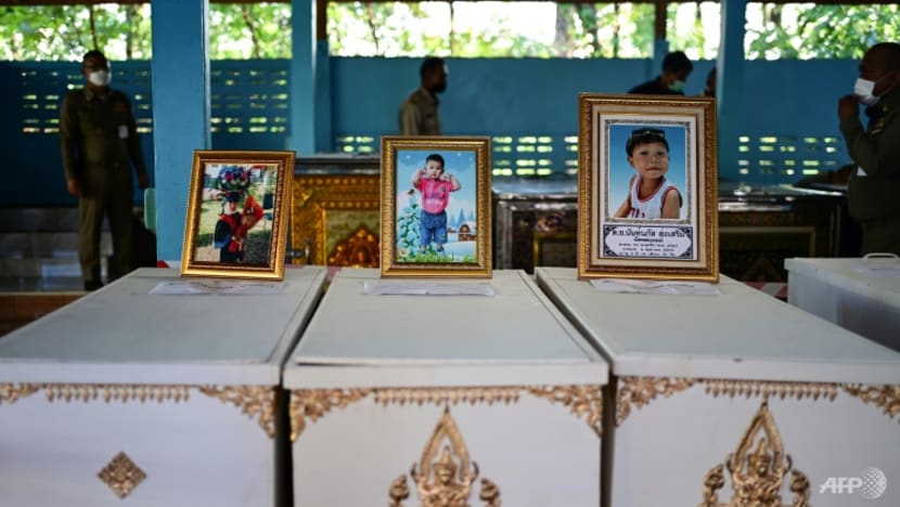'I share your grief': Thai king tells families of victims in nursery shooting massacre 'I share your grief': Thai king tells families of victims in nursery shooting massacre