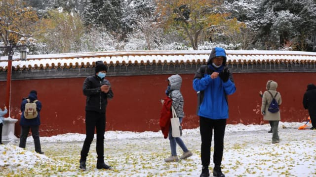 中国今年入冬以来最强寒潮来袭