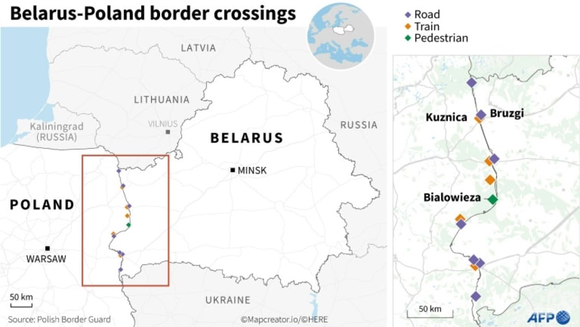 Putin says Russia has 'nothing to do' with Belarus-Poland border crisis Putin says Russia has 'nothing to do' with Belarus-Poland border crisis