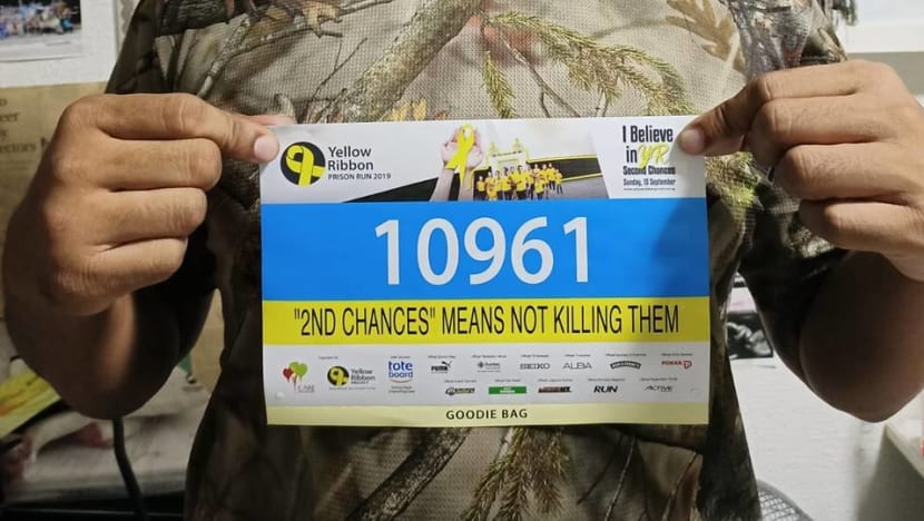 Police investigating 2 people who wore anti-death penalty T-shirts at Yellow Ribbon Prison Run Police investigating 2 people who wore anti-death penalty T-shirts at Yellow Ribbon Prison Run
