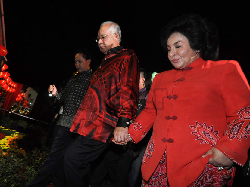 Prime Minister Najib Razak and his wife, Mdm Rosmah Mansor's 'luxurious lifestyle' has been highlighted in both local and international news in recent months. Photo: The Malaysian Insider