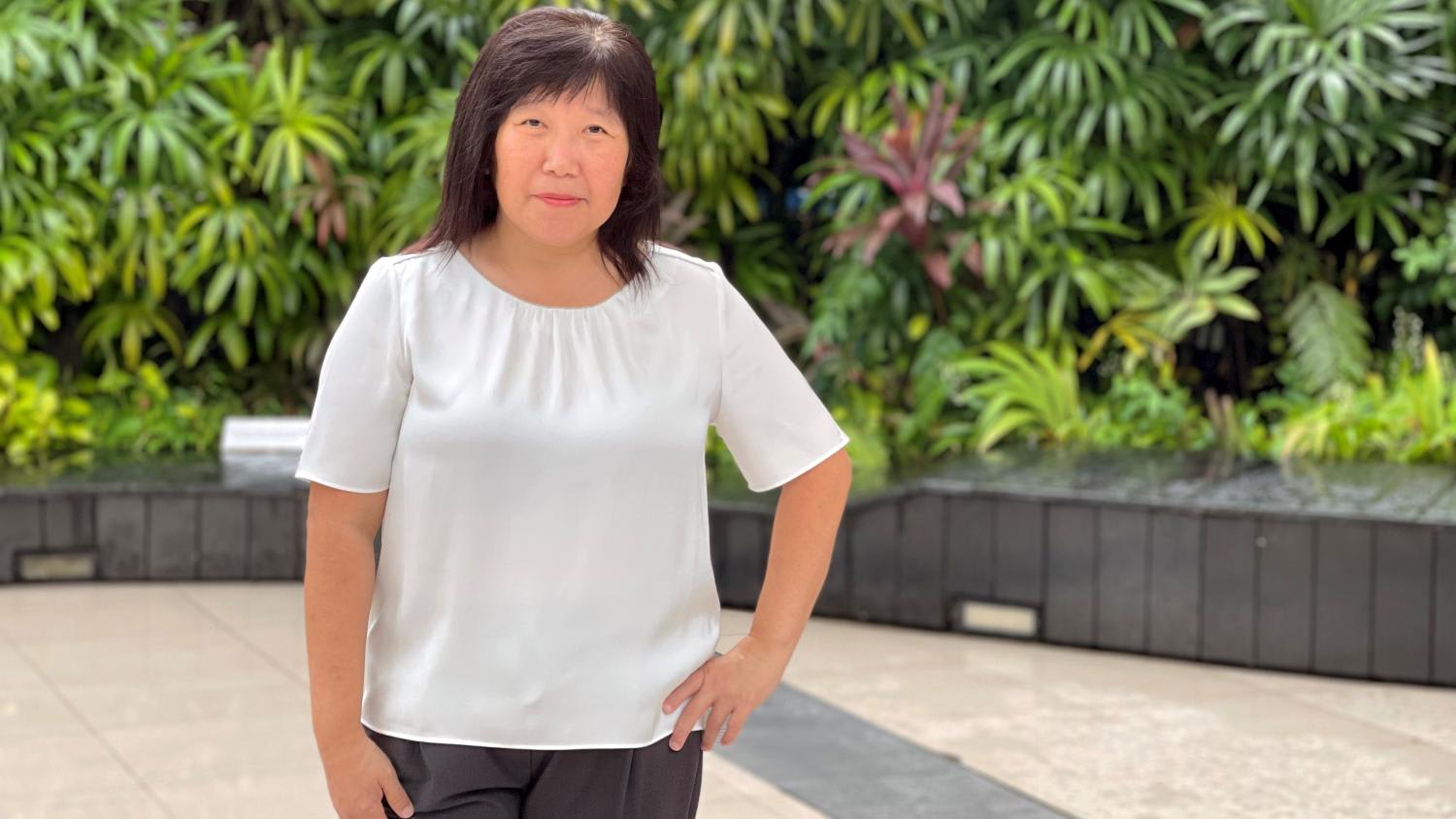 Ms Jesselyn Liau enrolled in the Master of Arts in Applied Linguistics programme at the age of 46 in 2019. Photo: NIE NTU, Singapore Ms Jesselyn Liau enrolled in the Master of Arts in Applied Linguistics programme at the age of 46 in 2019. Photo: NIE NTU, Singapore