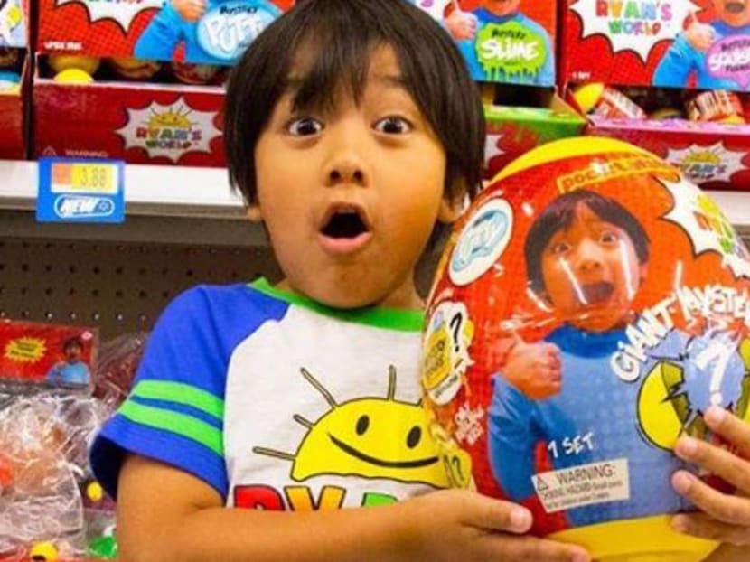 This 7-year-old boy makes S$30 million a year reviewing toys on YouTube