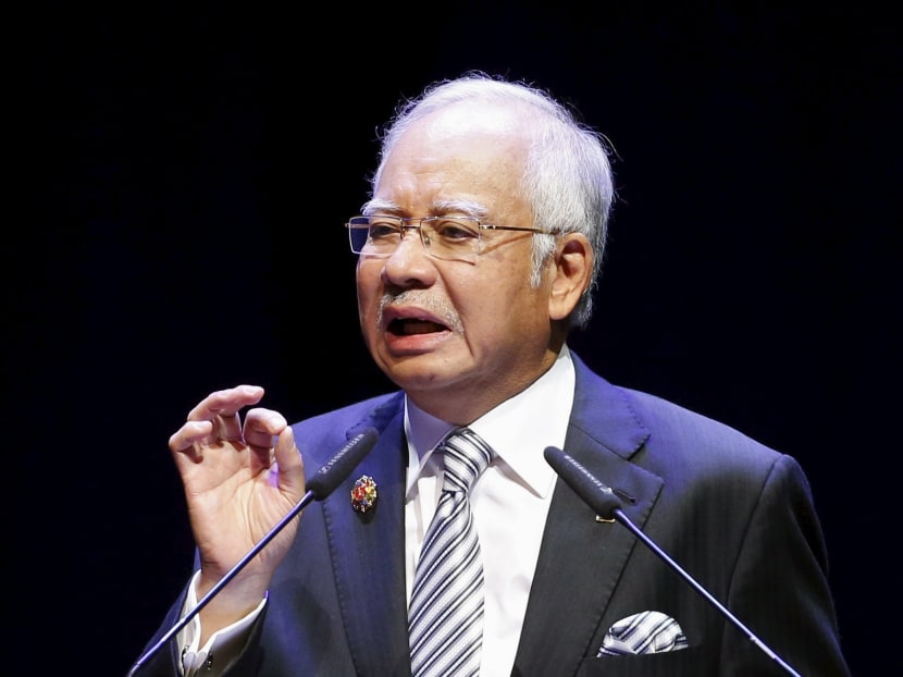 Malaysian PM Najib Razak will chair the UMNO supreme council meeting this evening (Nov 24). Photo: REUTERS