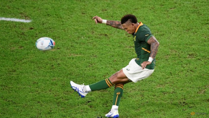 South Africa flyhalf Jantjies arrested after incident on flight South Africa flyhalf Jantjies arrested after incident on flight