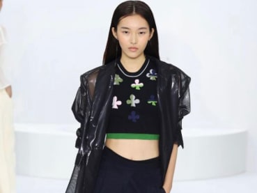 Mediacorp actress Ye Jia Yun just walked her first runway show at Milan Fashion Week