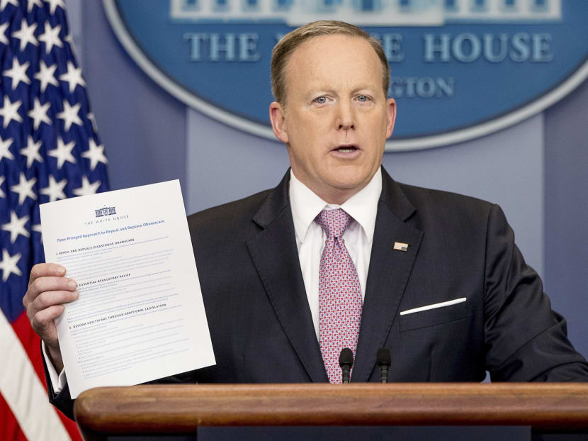 White House press secretary Sean Spicer. Photo: AP