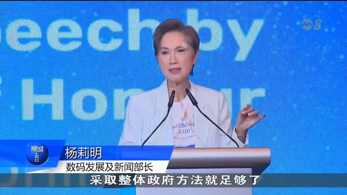 杨莉明：政府同业界及教育机构之间合作 对加强数码生态系统至关重要 - 8world