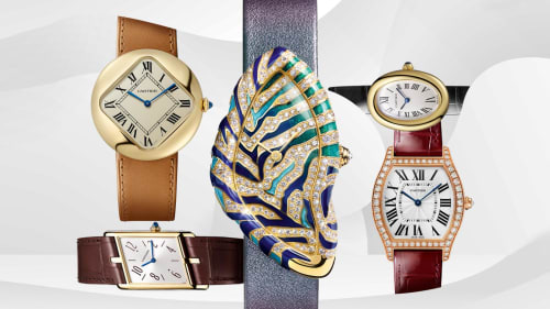 The many faces of Cartier watches 