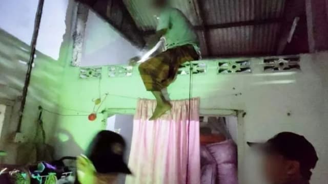 午夜到妇女家被宗教局突击 马国七旬老翁爬天花板称来收租