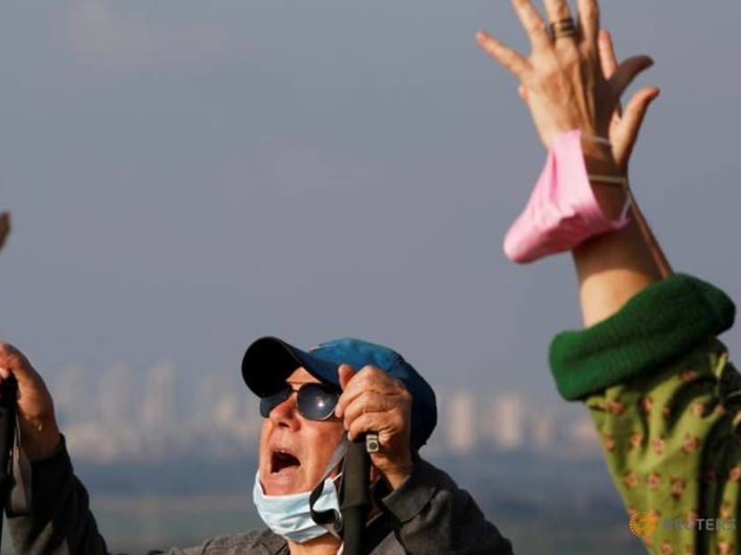 To lift lockdown gloom, Israelis keep calm and carry on screaming To lift lockdown gloom, Israelis keep calm and carry on screaming