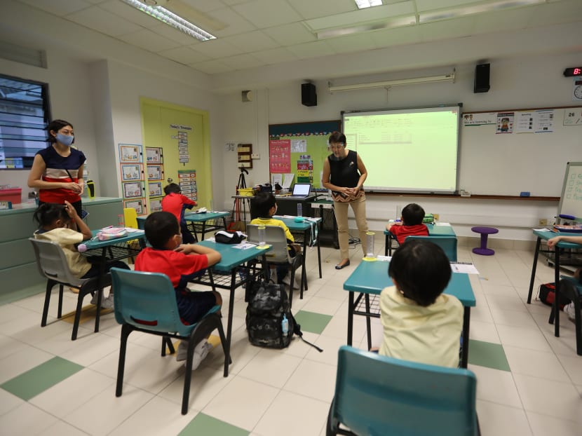 Education Minister Chan Chun Sing said that Singapore has to find new ways to cope so that students can continue learning in a safe, physical environment as far as possible. Education Minister Chan Chun Sing said that Singapore has to find new ways to cope so that students can continue learning in a safe, physical environment as far as possible.