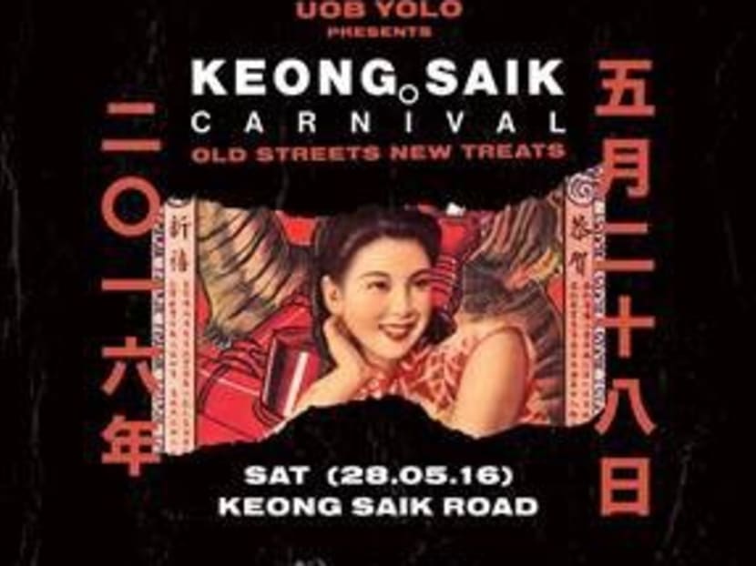 The Keong Saik Carnival will feature live performances and good food.