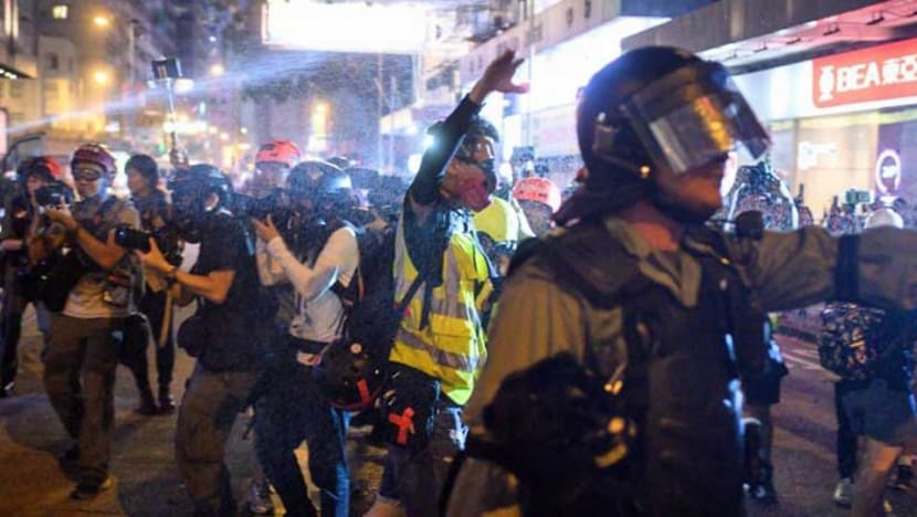 Intense Hong Kong clashes ahead of China's 70th anniversary