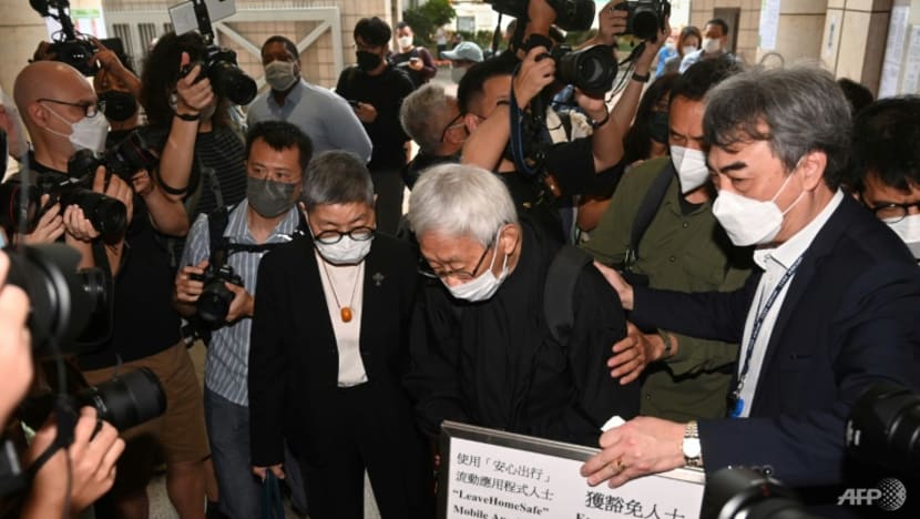 Elderly Hong Kong cardinal Joseph Zen in court over protest defence fund Elderly Hong Kong cardinal Joseph Zen in court over protest defence fund