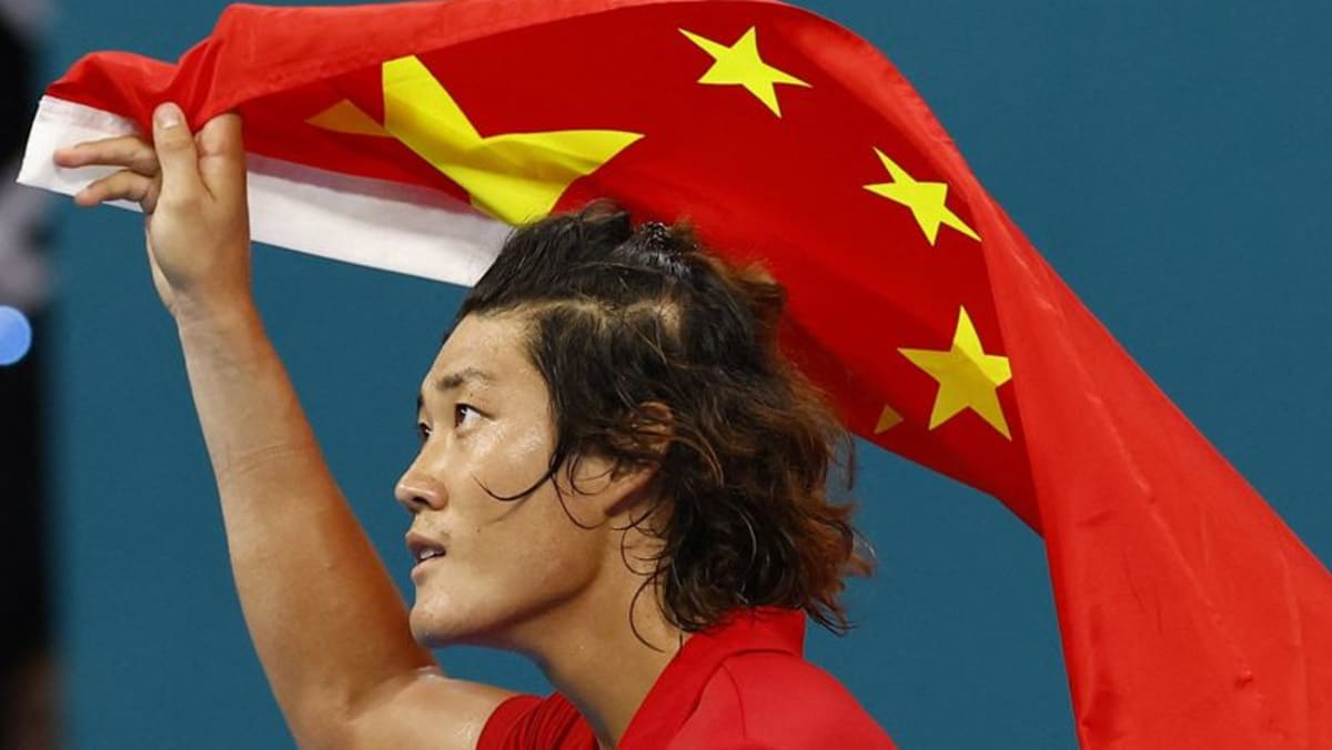 大会-北朝鮮が重量挙げ世界記録樹立、張選手がテニス金メダル獲得を応援
