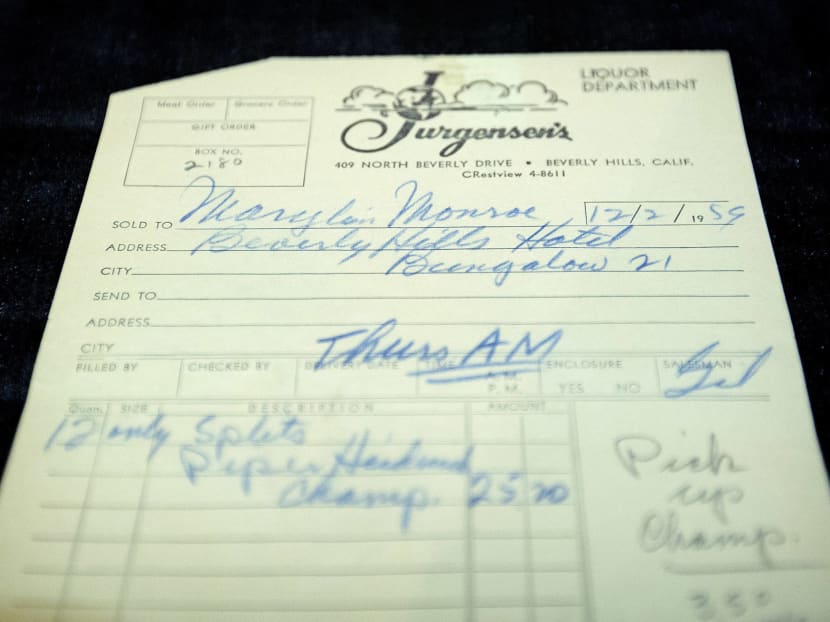 Marilyn Monroe’s dresses, letters, checkbook to go on sale