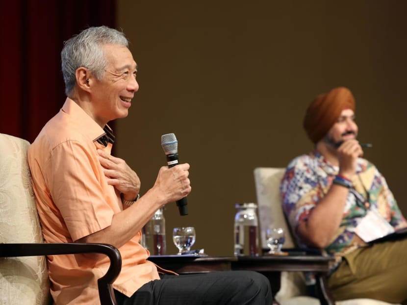 Senior Minister Lee Hsien Loong at the HarmonyWorks! Conference on Aug 3, 2024. Senior Minister Lee Hsien Loong at the HarmonyWorks! Conference on Aug 3, 2024.
