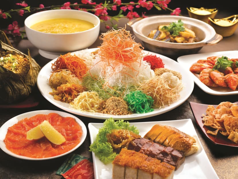 CNY takeaway reunion dinner menus