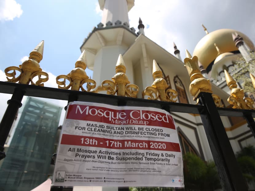 Friday prayers suspended for second consecutive week, as Muis extends mosque closures till March 26