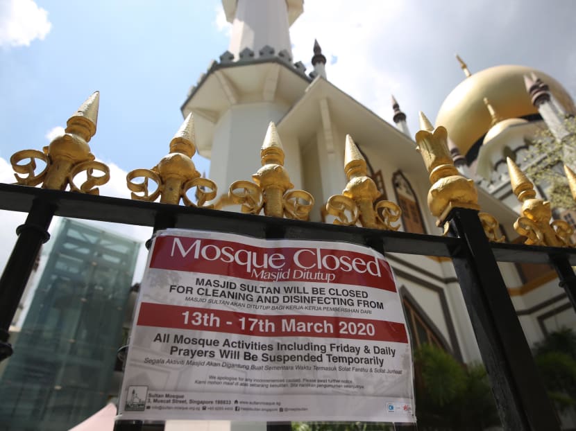 Friday prayers suspended for second consecutive week, as Muis extends mosque closures till March 26 Friday prayers suspended for second consecutive week, as Muis extends mosque closures till March 26