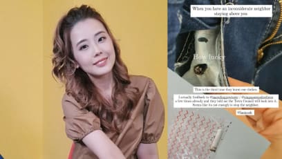 Jernelle Oh Calls Out Inconsiderate Neighbour Who Has Been Throwing Lit Cigarette Butts Out The Window For The Past 2 Years