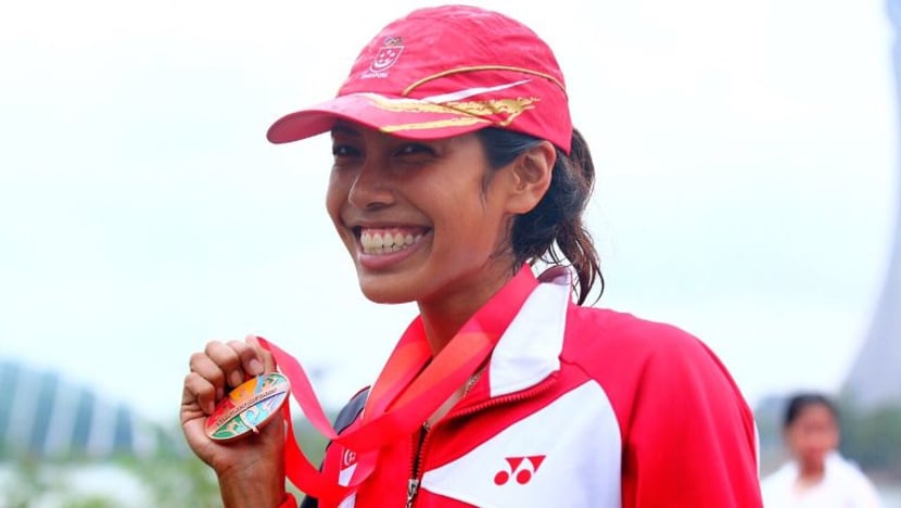 Sayidah Aisyah satu-satunya atlit Melayu S'pura ke Olimpik Rio