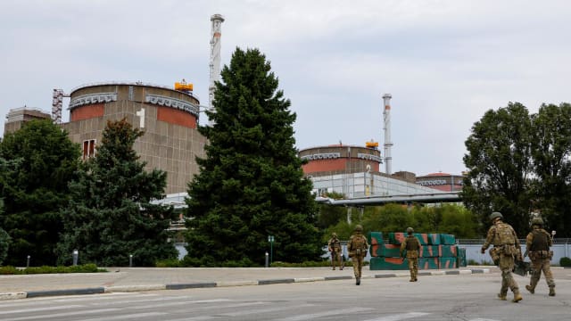 乌克兰扎波罗热核电站 最后一条主要外部输电线路再次被切断