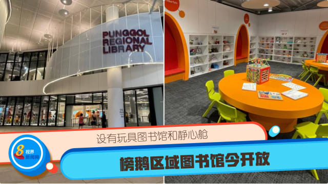 设有玩具图书馆和静心舱 榜鹅区域图书馆今开放 