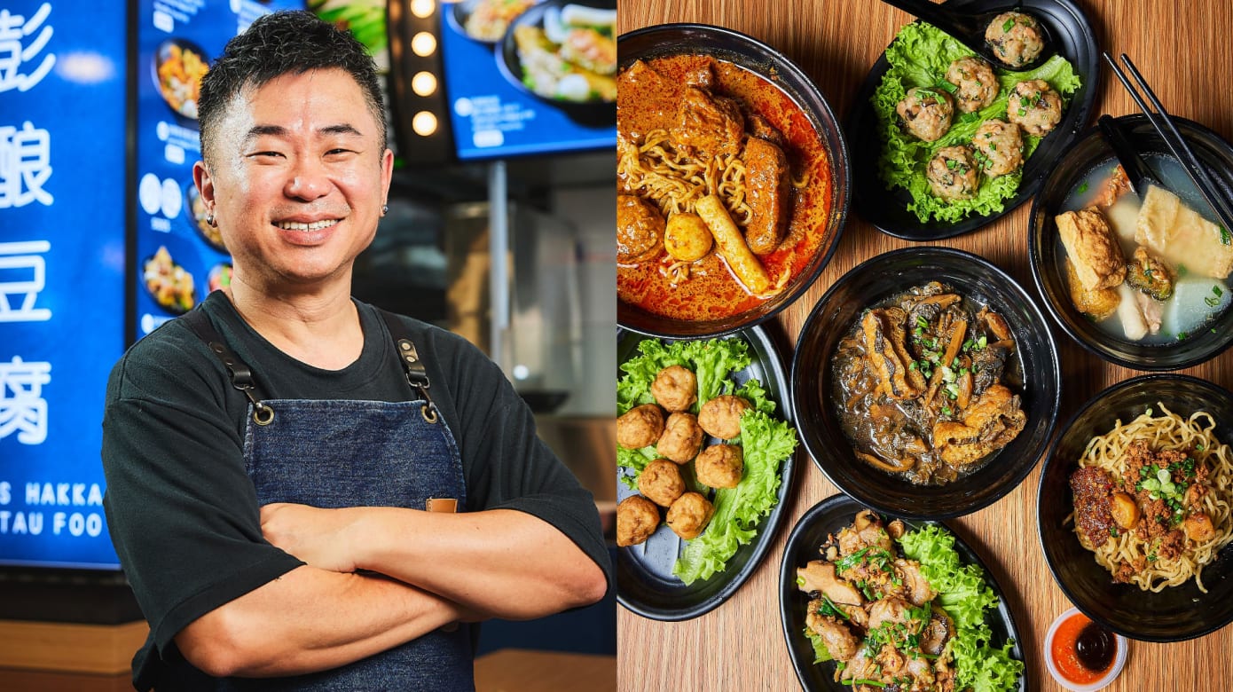 “Chef Pang”小彭客家酿豆腐重出江湖　红山新摊价格调低、菜单扩大