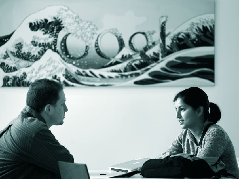 At Google, staff are given time to manage projects that are non-work-related. Photo: Reuters