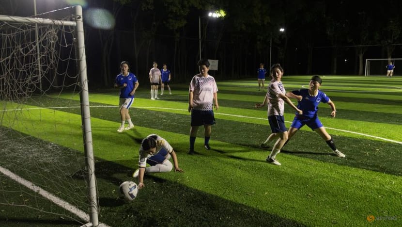Amateur women's game takes baby steps in China during World Cup