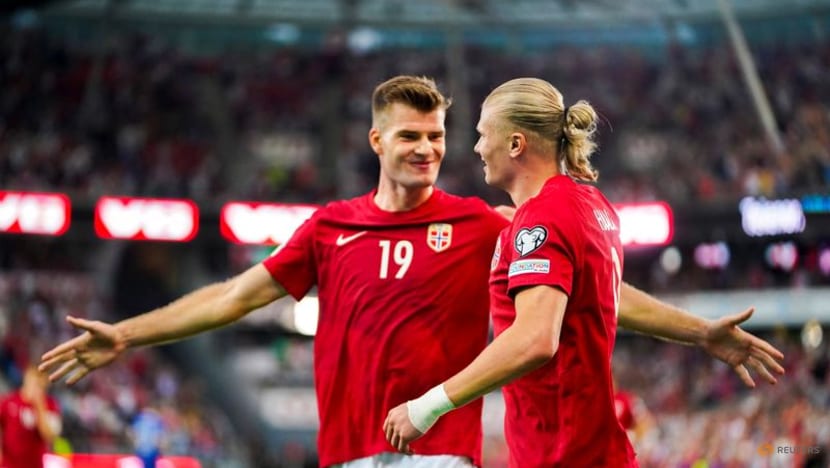 Haaland double fires Norway to 3-1 win over Cyprus