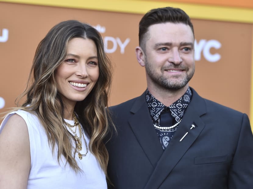 Surprise! Justin Timberlake is in wife Jessica Biel's new TV series, Candy