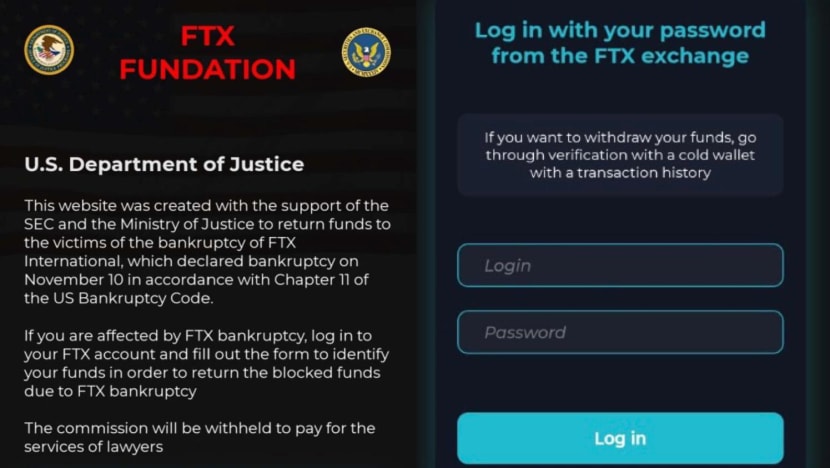 Police warn of fake website claiming to help FTX investors withdraw crypto funds Police warn of fake website claiming to help FTX investors withdraw crypto funds