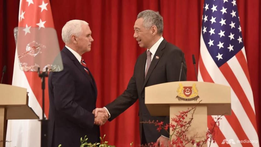 ‘Singapore and US stand together and stand strong’: PM Lee, VP Pence reaffirm robust, enduring partnership ‘Singapore and US stand together and stand strong’: PM Lee, VP Pence reaffirm robust, enduring partnership