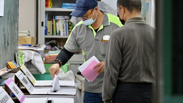 台湾九合一选举直辖市长选举投票率只有59.86% 创下历来新低