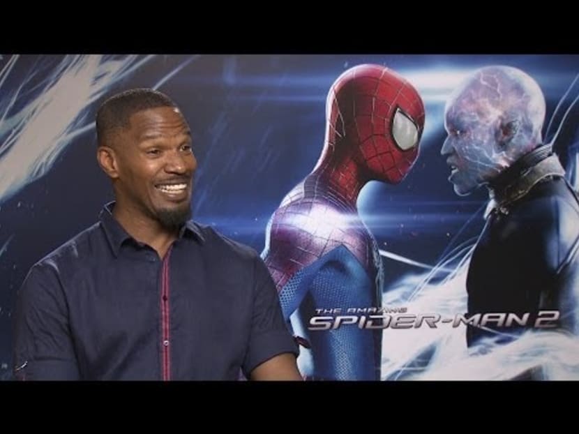 Jamie Foxx speaks to TODAY about The Amazing Spider-Man 2 - TODAY