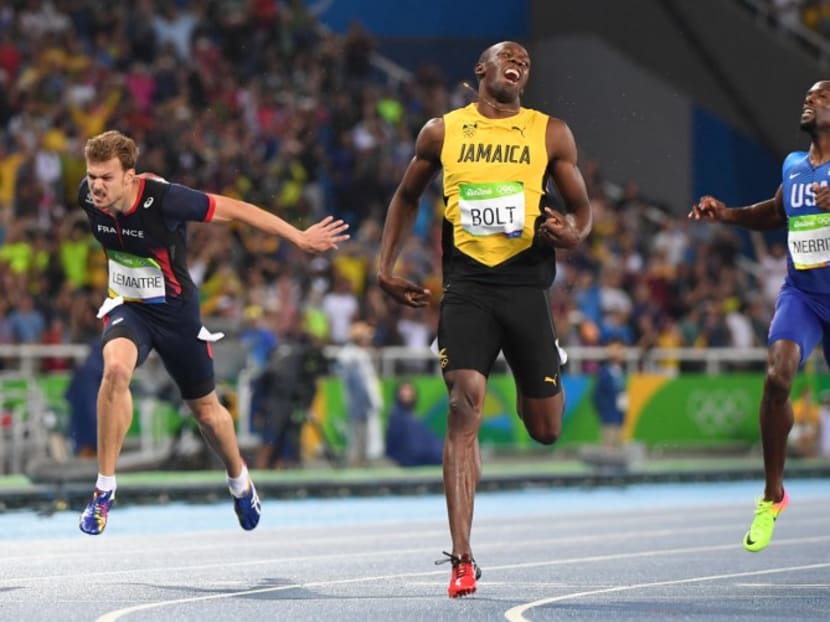 Usain Bolt wins the men's 200m. Photo: AFP