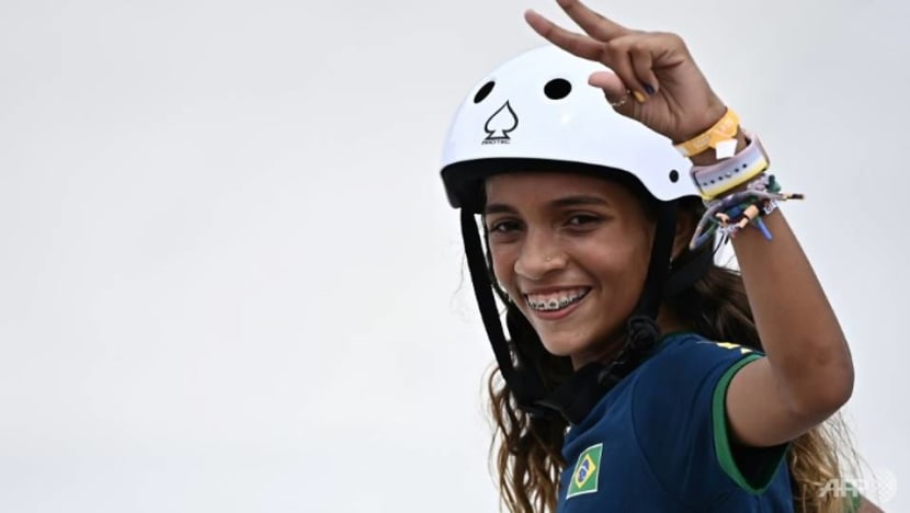Olympics: Brazil's 'Little Fairy' skateboard star is an instant hit Olympics: Brazil's 'Little Fairy' skateboard star is an instant hit