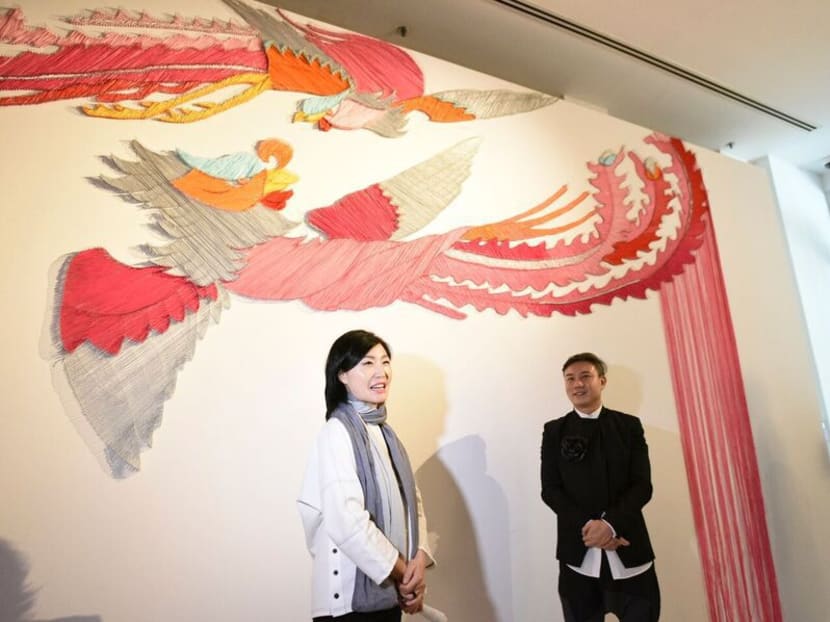 South Korean artist Ran Hwang creates scene from Korea’s Joseon Dynasty era with needle pins