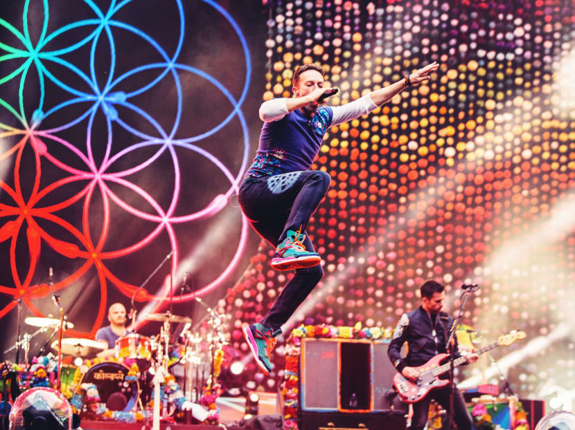 Catch Coldplay and its frontman Chris Martin at the National Stadium on March 31, and April 1, 2017.