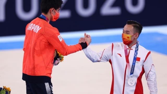中国体操选手痛失奥运金牌 日媒揭露一个动作大扣分 