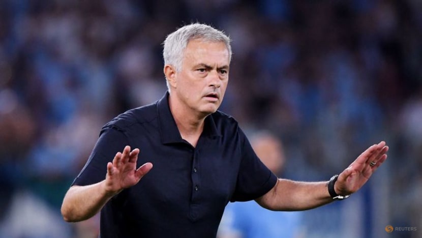 Football: Mourinho blasts referee and VAR after Roma lose derby to Lazio