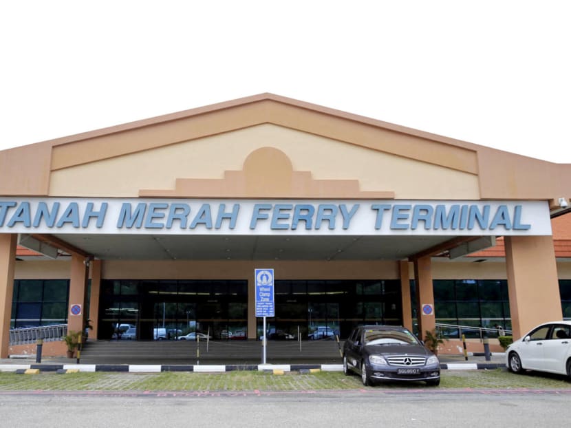 The exterior of the Tanah Merah Ferry Terminal in Singapore. 